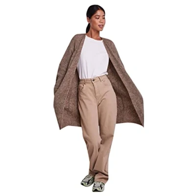 Abbildung von Pieces Pcellen LS LONG NOOS BC Strickjacke, Damen, Größe: XS, Fossil