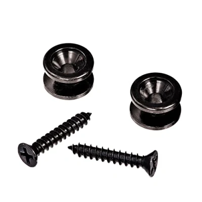 Abbildung von Planet Waves PWEP102 2 Solid Brass Guitar Strap End Pins Black Oxide