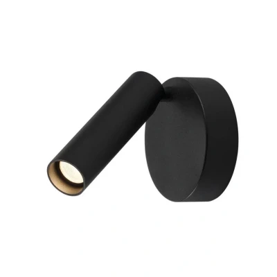 Abbildung von SLV LED Strahler KARPO dreh und schwenkbar Design Wand Deckenleuchte Spot, Deckenfluter, Deckenstrahler, Decken Lampen, Lampe, Leuchte mit Premium schwarz, 3000K