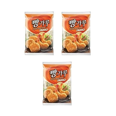 Abbildung von Pamai Pai® Dreierpack: 3 x 1kg Samlip Paniermehl Panade Tempura Japan Mehl Brotkrumen