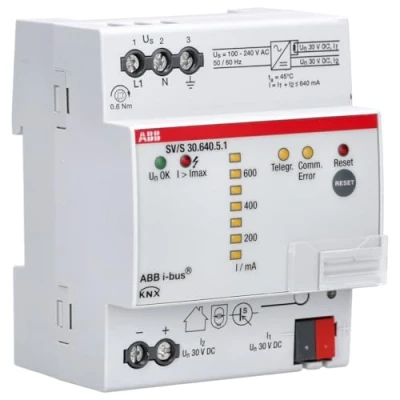Abbildung von ABB Stotz EiB Spannungs Versorgung 640 mA, REG SV S30.640.5.1, 2870305