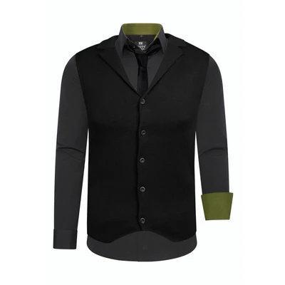 Abbildung von Rusty Neal Weste, Herren, Größe: 3XL, Schwarz / khaki