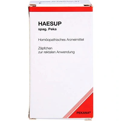 Abbildung von Haesup Spag.peka Suppositorien 10 St