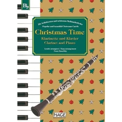 Abbildung von HAGE Musikverlag Christmas Time Klarinette und Klavier Noten