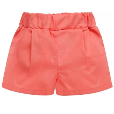 Abbildung von Pinokio Baby Mädchen Wooven Shorts, Pink Summer Garden, 68 EU