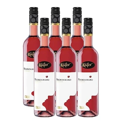Abbildung von Feinkost Käfer Negroamaro Rose Halbtrocken (6 x 0,75l)