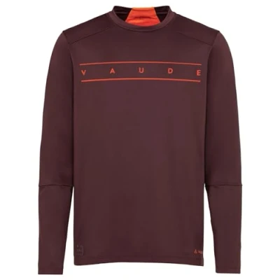 Abbildung von Vaude Langarmshirt, Herren, Größe: Medium, Dark oak