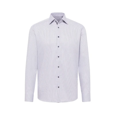 Abbildung von Eterna Twillhemd Modern FIT Hemd, Herren, Größe: 46, Grau
