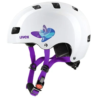 Abbildung von Uvex Kinderfahrradhelm Kid 3 butterfly blue