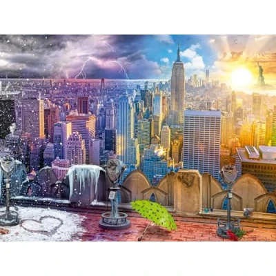 Abbildung von Ravensburger NEW YORK IM Winter UND Sommer Sonstige Accessoires, Größe: One Size, Mehrfarbig