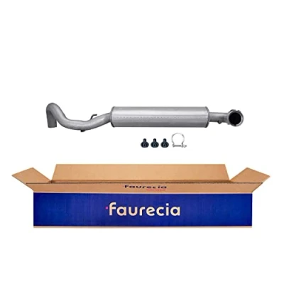 Abbildung von HELLA 8LD 366 031 531 Endschalldämpfer hinten mit Anbauteilen RENAULT: MASTER 2 Bus, Kasten, OPEL: Movano A Kastenwagen