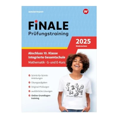 Abbildung von FiNALE Prüfungstraining Abschluss Integrierte Gesamtschule Niedersachsen: Mathematik 2025 Arbeitsbuch mit Lösungsheft