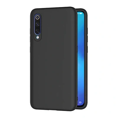 Abbildung von AICEK Compatible Xiaomi Mi 9 Hülle, Schwarz Silikon Schutzhülle für Case TPU Bumper Handyhülle (6,39 Zoll)