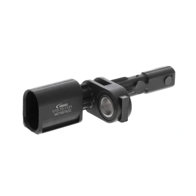 Abbildung von VEMO Original Quality V10 72 1121 ABS Sensor Hinterachse ohne Kabel für Fahrzeuge mit Hallsensor, aktiver 2 12 schwarz D Form