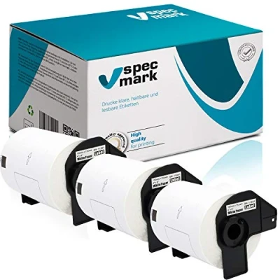 Abbildung von specmark 3 Rollen Einzeletiketten kompatibel mit Brother DK 11241 102mm x 152mm 200 Stück Etiketten für Drucker QL Etikettendruckern 1050 1060N 1100