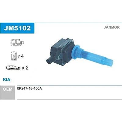 Abbildung von JANMOR JM5102 Zündspule