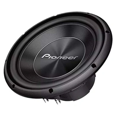 Abbildung von Pioneer TS A300D4 Subwoofer mit Doppelschwingspule für den Gehäuseeinbau (1.500 W), 30 cm/12&quot;, IMPP Membran kraftvollen Klang, Kontinuierliche Ausgangsleistung 500 W, schwarz