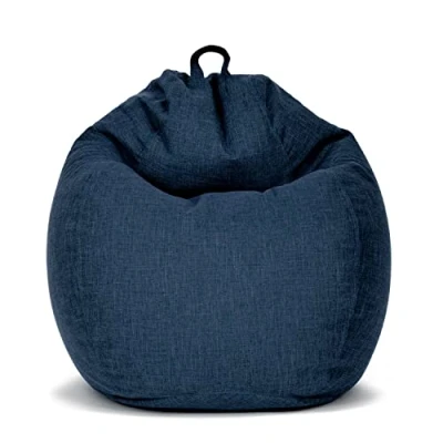 Abbildung von Green Bean Sitzsack Home Linen (Indoor Riesensitzsack mit EPS Perlen Füllung , Kuschelig Weich Waschbar), Sitzkissen Lounge Chair