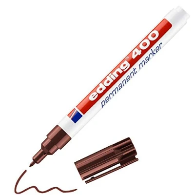 Abbildung von edding Permanentmarker 1.0 mm Braun