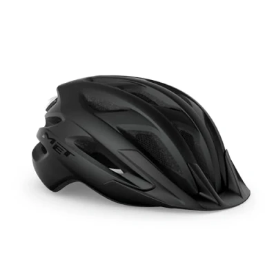 Abbildung von MET Crossover Fahrrad Hel, Mattes schwarz, XL