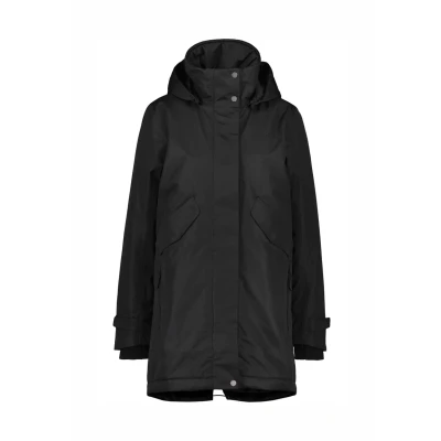 Abbildung von Didriksons Indra WNS Parka, Damen, Größe: 42, Black