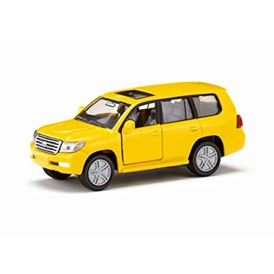 Abbildung von siku 1440, Toyota Landcruiser, Metall/Kunststoff, Gelb, Öffenbare Türen, Spielzeugauto für Kinder