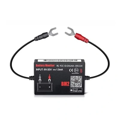Abbildung von batterietester 12V Bluetooth Wireless Automotive Akku Last Tester Ladegerät Diagnose Analyzer Monitor für Android &amp; iOS Gerät