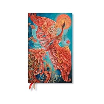 Abbildung von Firebird (Birds of Happiness) Maxi 12 month Dayplanner 2024 (Bird