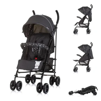 Abbildung von Chipolino Kinder Buggy Kinderwagen Milano, bis 22 kg, Rückenlehne verstellbar, faltbar