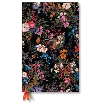 Abbildung von Floralia (William Kilburn) Maxi Dot Grid Journal: Hardcover, 120 gsm, ribbon marker, memento pouch, book edge printing, elastic closure