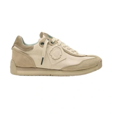 Abbildung von Satorisan Casual Sneaker Herren und Damen Enso Suede Vintage Leder Sportschuhe Bequem, Nachhaltig Dauerhaft Farbe Wheat blond Größe 41