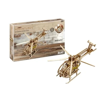 Abbildung von Revell Wooden Tiny Adventures Hubschrauber Bausatz