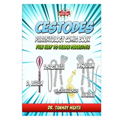 Abbildung von Cestode: Parasitology comic book: Fun way to learn parasites (Parasitology Medical Comics, Band 4)