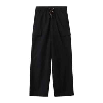 Abbildung von s.Oliver Baggy Hose in Leinen Optik im Relaxed Fit schwarz 134