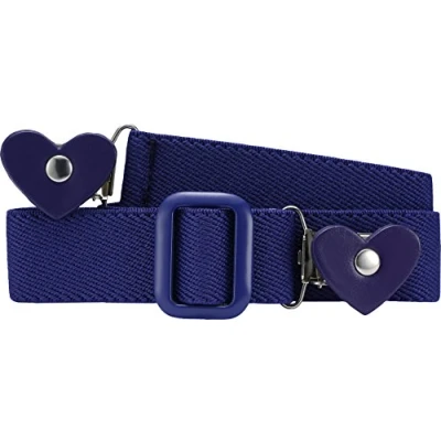 Abbildung von Playshoes Elastik Gürtel Herz clip Uni Unisex Kinder, Lila ,116 140