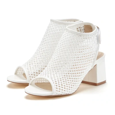 Abbildung von LASCANA Sandalette Sandale, Sommerschuh in modischer Flecht Optik VEGAN