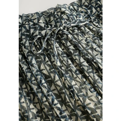 Abbildung von Next Alinienrock, Damen, Größe: 40xXL, Black white geometric