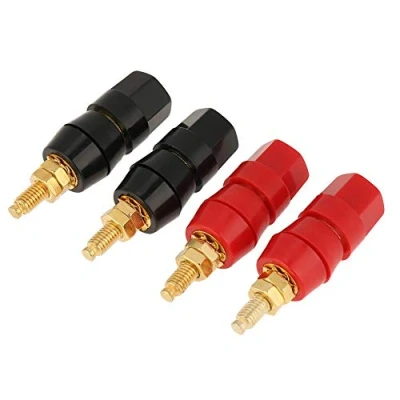 Abbildung von Oumefar bananenstecker Buchse Testsonde Audio Lautsprecheranschluss 4 mm Bananenbuchsenstecker Adapteranschluss