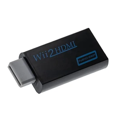 Abbildung von vhbw passend für Nintendo Wii Spielekonsole / action cam TV, Video Audio Medienkonverter
