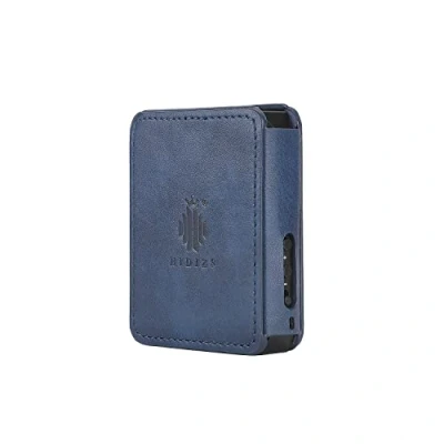 Abbildung von HIDIZS DH80S Ledertasche, nur geeignet für Portable Balanced DAC AMP (Blau)