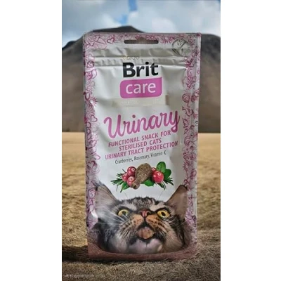 Abbildung von Brit Care Urinary Funktionssnack für sterilisierte Katzen, mit Cranberry und Rosmarin, Harnwegsschutz, 2x50g