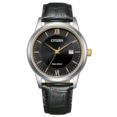 Abbildung von Citizen AW1784 16E Eco Drive Solar Herrenuhr Schwarz/Bicolor