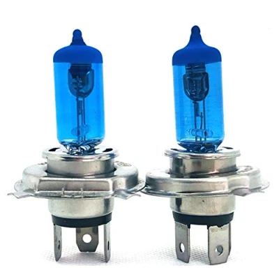 Abbildung von Blue Vision Optik 2x Stück H4 P43t 60/55W 12V Auto Halogen Lampen Faltschachtel E Prüfzeichen