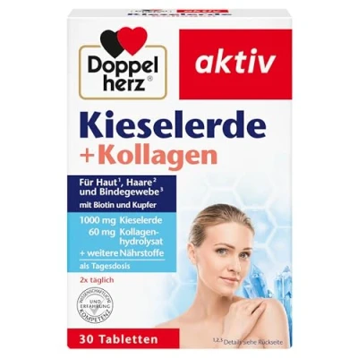 Abbildung von Doppelherz Kieselerde+Kollagen Tabletten