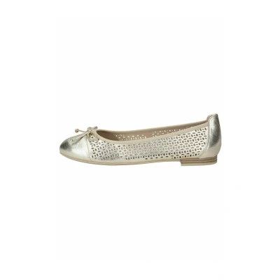 Abbildung von Caprice Klassischer Ballerina, Damen, Größe: 41, Platin metal. 959 Schuhe