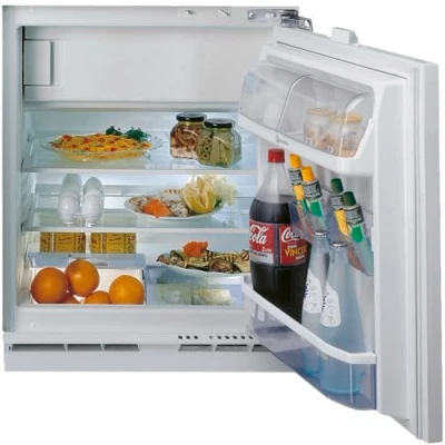 Abbildung von Bauknecht KSU 8GF2E Unterbau Kühlschrank mit Gefrierfach/Elektronische Temperaturregelung/optisches Warnsignal Störungen/LED Licht/Superkühlfunktion/Abtauautomatik im Kühlteil/Sicherheitsglas