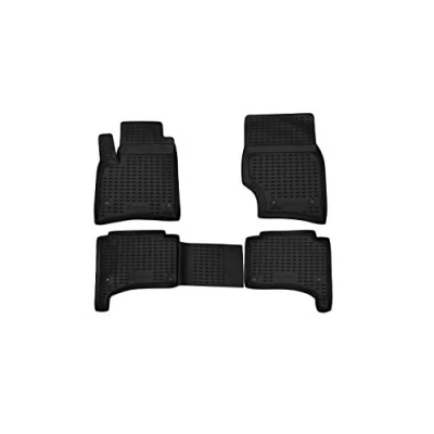 Abbildung von Element Passgenaue 3D Fussmatten produziert für Volkswagen Touareg I, 2002 2010, 4 TLG.