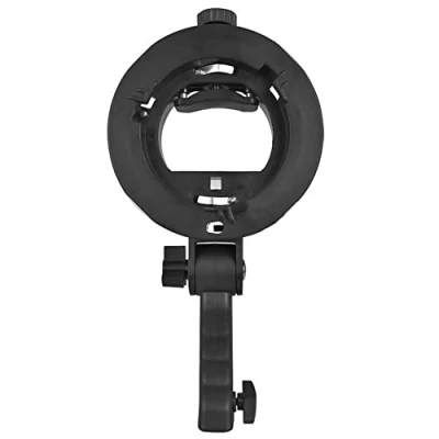 Abbildung von Louttary Type Bracket Bowens Mount für Flash Light Speedlite Snoot Softbox V850II 860II AD200Pro Holder