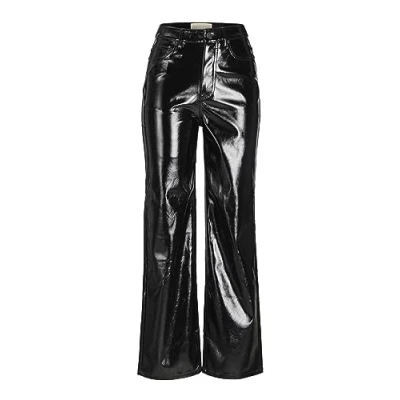 Abbildung von JACK &amp; JONES Pants Damen, Black/Detail:shiny, S