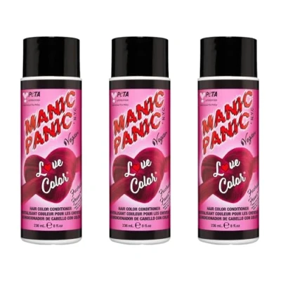 Abbildung von Manic Panic Love Color Fièvre Fuschia, tierversuchsfrei, vegan und lebendig 3 x 236ml